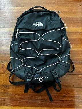 North Face Black Borealis Backpack